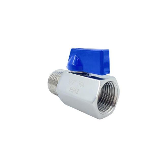 ISO9001 Factory Production of Stainless Steel 304/316 Mini Ball Valve