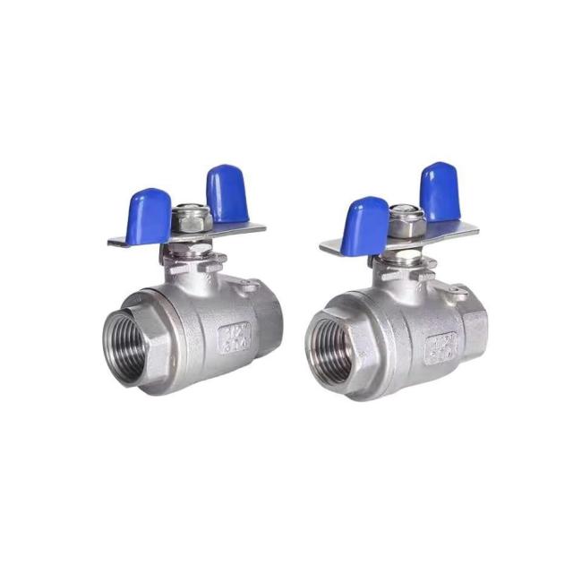 1/4" -1" Stainless Steel 304 316 NPT 2PC Internal Thread Ball Valve