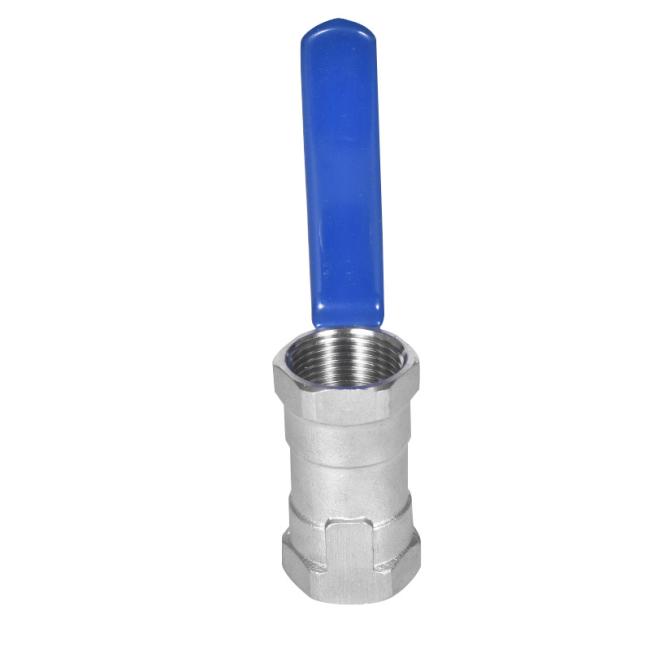 Stainless Steel 1PC Ball Valve with Handle