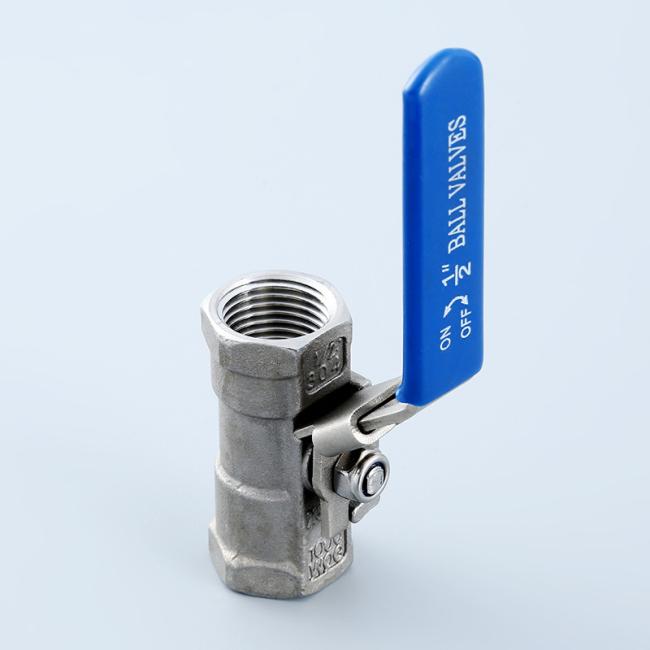 1/4" to 4" 1000wog 1PC Locking Stainless Steel Ball Valve