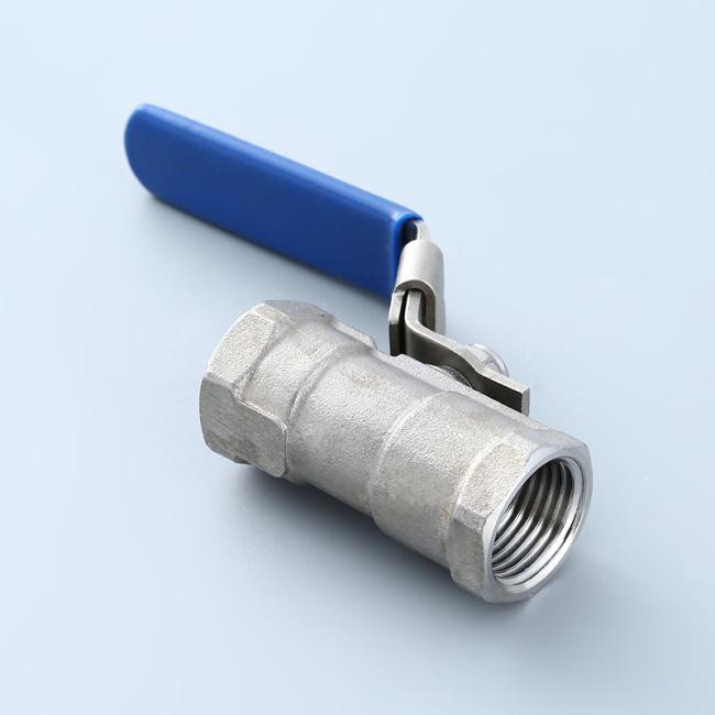 1/4" to 4" 1000wog 1PC Locking Stainless Steel Ball Valve