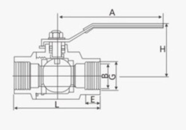 Stainless Steel 304 High Pressure Full Port Socket Weld 3PC Ball Valve