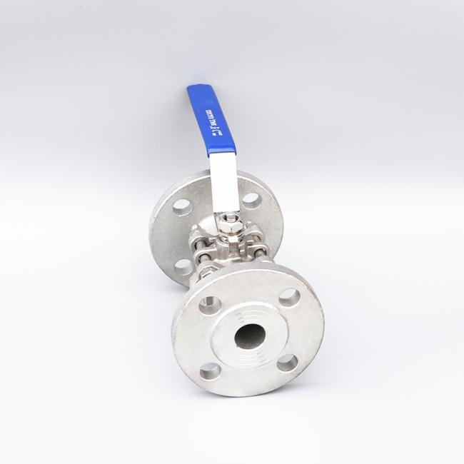 3′′ Stainless Steel Full-Port Handle 3PC Flange Ball Valve