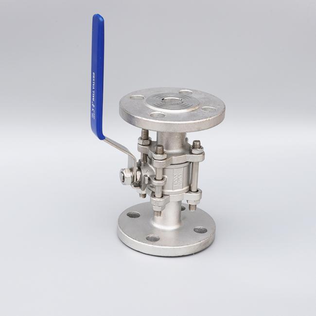 3PC Floating API Stainless Steel Flange Ball Valve