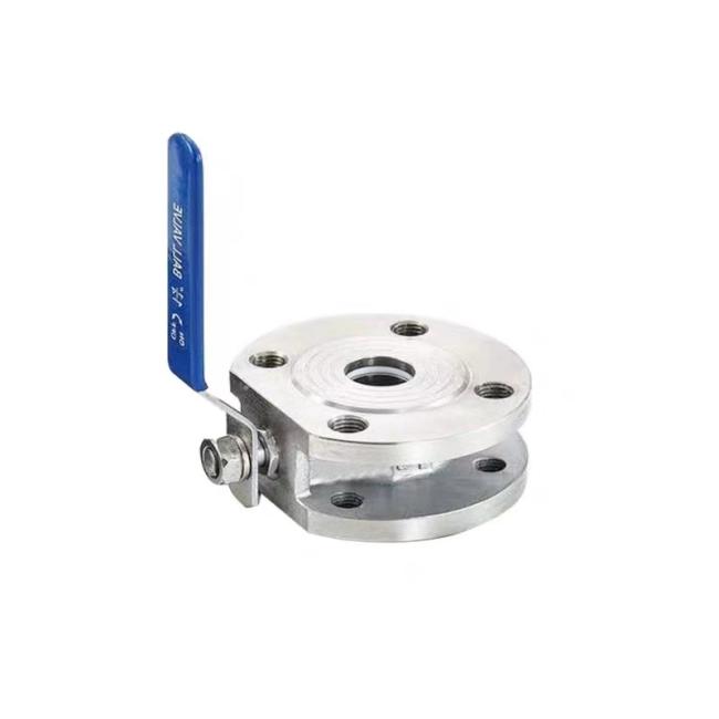 Industrial Equipment Thin Wafer Flanged Italy Stainless Steel Ball Valve
