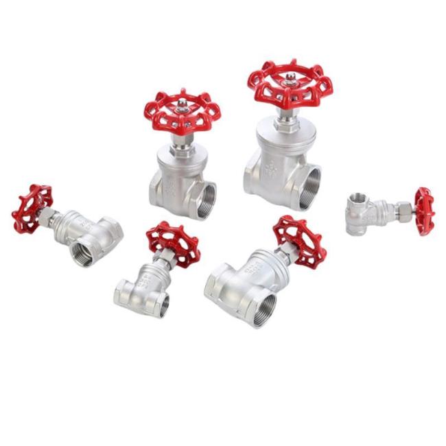 Industrial Stainless Steel 304/316 Bsp Threaded Gate Valve