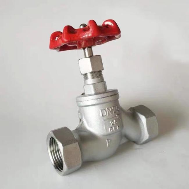 Investment Casting CF8/CF3m Thread End Industrial S Type Globe Valve