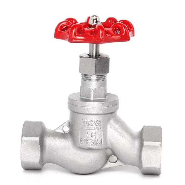 Stainless Steel SS304 316 NPT Thread Handwheel Globe Valve