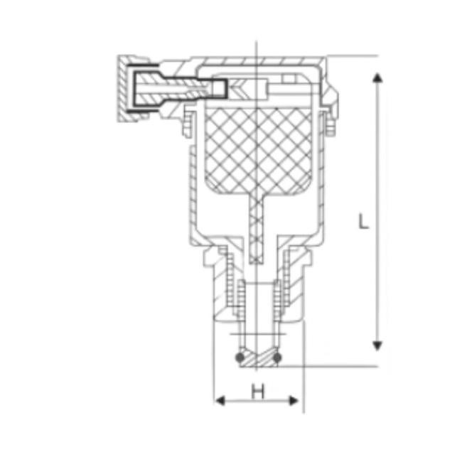 Equipment Components Stainless Steel Exhaust Air Release Valve