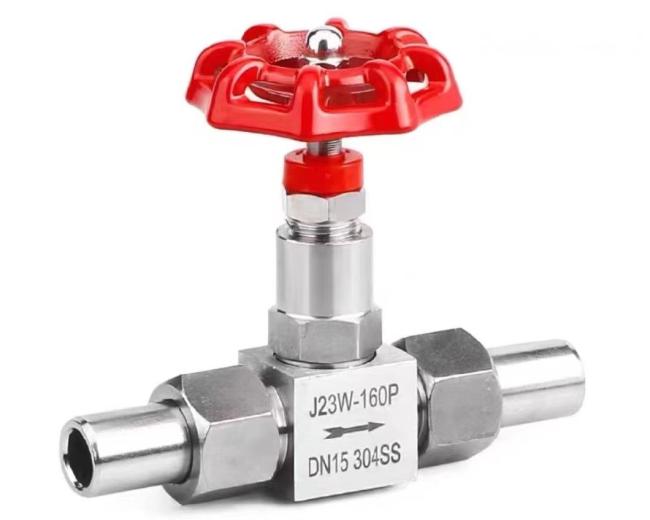 304 316 High-Pressure Welding Sleeve Stainless Steel Needle Valve