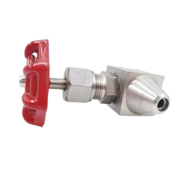 Manufacturer PTFE Stem High Pressure 316 Stainless Steel Needle Valve