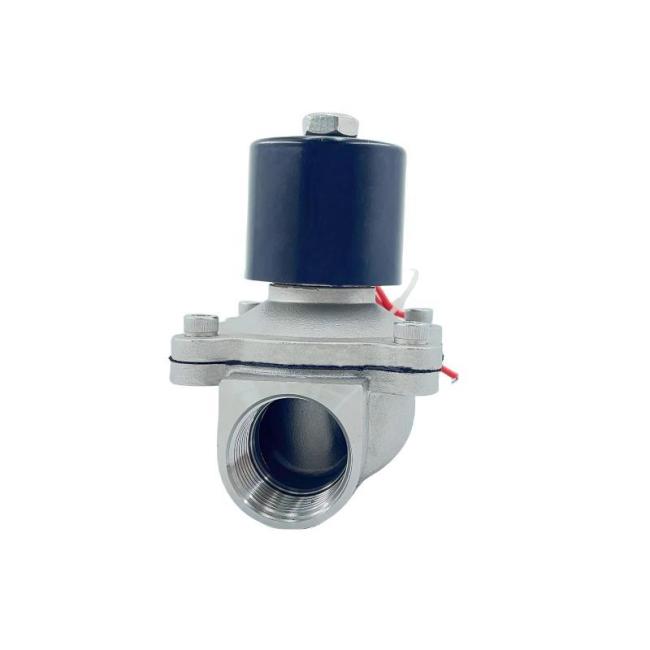 2W Stainless Steel Electric Water Fluid Solenoid Valve