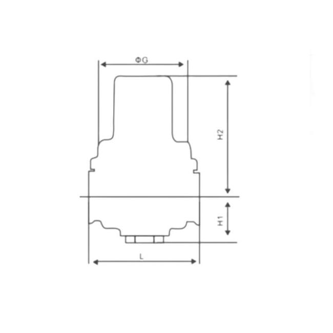 Household Water Pipe Pressure Reducing Valve Stainless Steel Branch Pipe Relief Valve