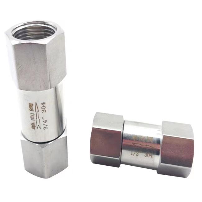 Stainless Steel High Pressure Check Valve with Internal Thread for Steam