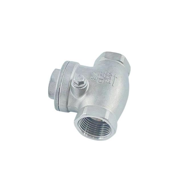 High Quality 304/316 Stainless Steel Swing Check Valve Anti-Backflow Valve