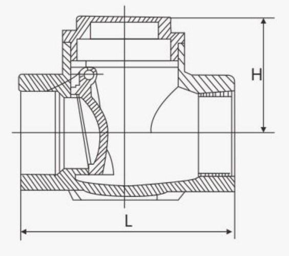 Manufacturer Stainless Steel Swing Check Valve Horizontal Check Valve