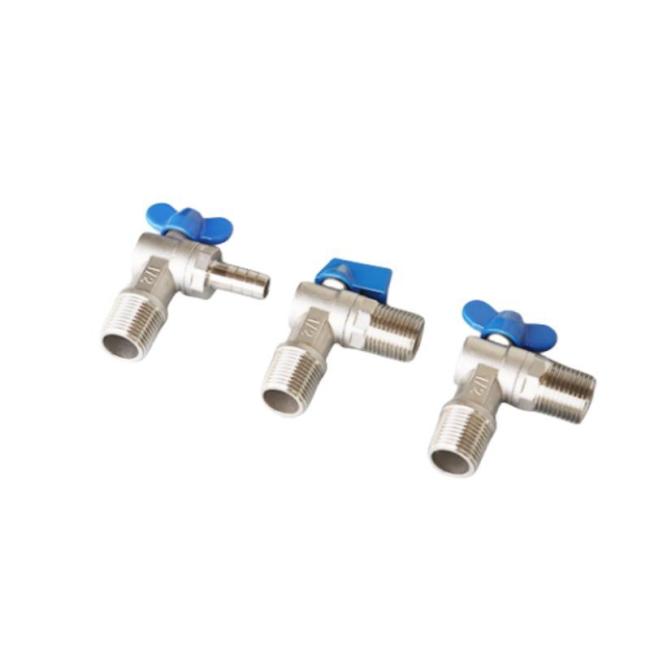 1/2 Inch Forged CF8 Angle Gas Valve with Handle