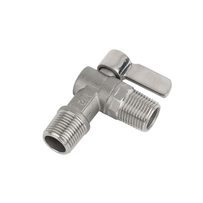1/2 Inch Forged CF8 Angle Gas Valve with Handle
