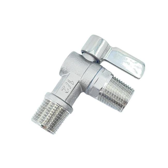 Factory Price Stainless Steel Angle Valve with Stainless Steel Handle