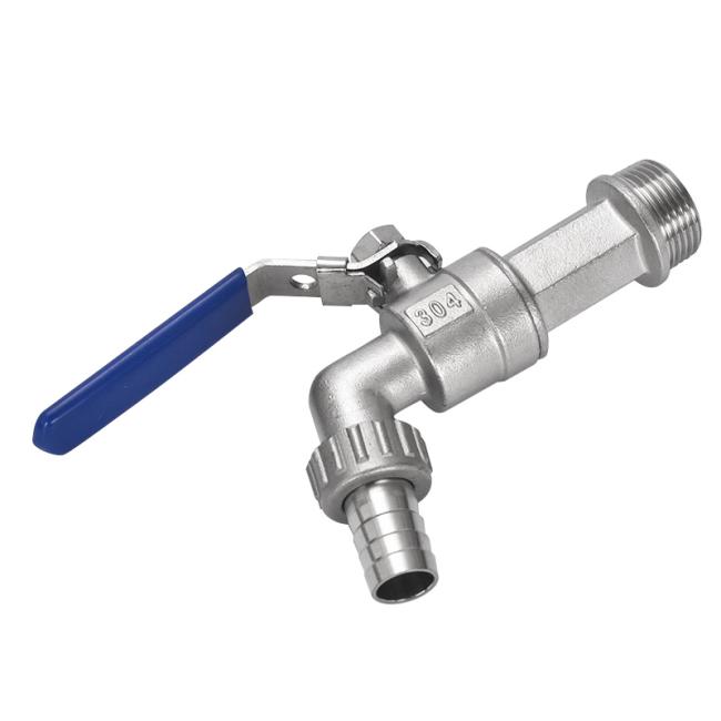 304/316 Stainless Steel Faucet with Thread for Garden