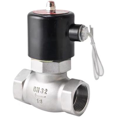 China 304/316 Stainless Steel High Temperature Solenoid Valve with Customization DN15-DN50 for sale
