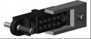 CMM 220 male connector PCB assembly diagram