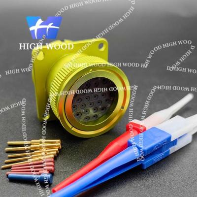 China ZH23 Series  Environmental Resistance  Bayonet Electrical Connector ZH23-28/27B-1-B for sale