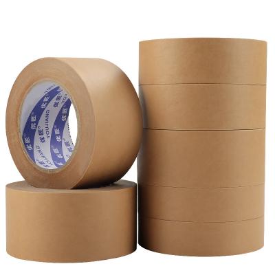 China OEM Recycled Kraft Paper Tape For Packaging 185mic for sale