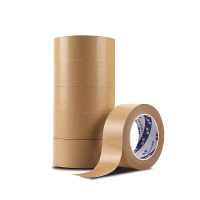 China Biodegradable Brown Kraft Paper Tape Writable Customized for sale