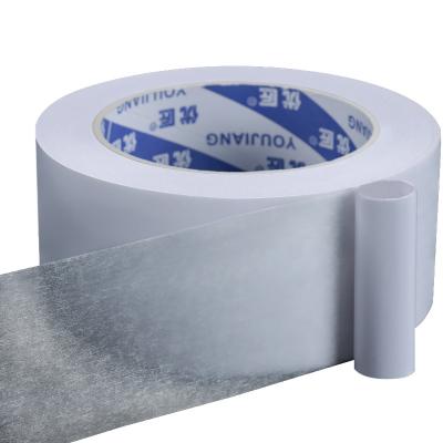 China Coated Scrapbook Adhesive Tape Double Sided Sticky Tape For Crafts Solvent Base for sale