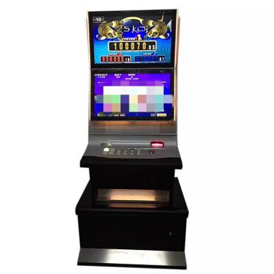 China Color negro práctico multilingüe de Arcade Fishing Game Machine Sturdy en venta