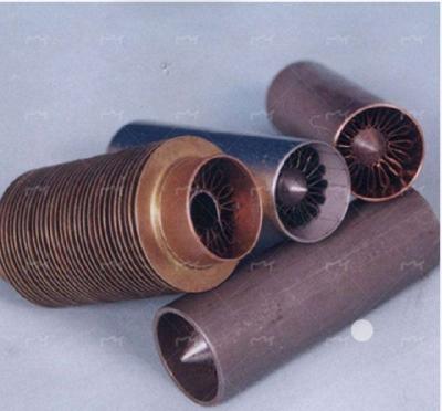China DELLOK Venta en caliente Tubo de cobre doble interior para intercambiadores de calor Tubo de cobre para intercambiadores de calor Tubo de fin interior en venta