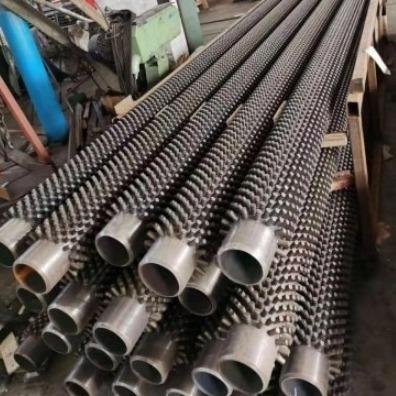 China DELLOK Pin Studded Steel Tubes Tubular Heaters Power plant for sale