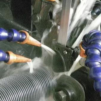China DELLOK HRSG Boiler Fired Heater Helical 0.8mm Welded Fin Tubes for sale