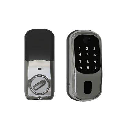 China Mobile App Remote Wifi Door Lock , Zinc Alloy Electronic Fingerprint Lock for sale