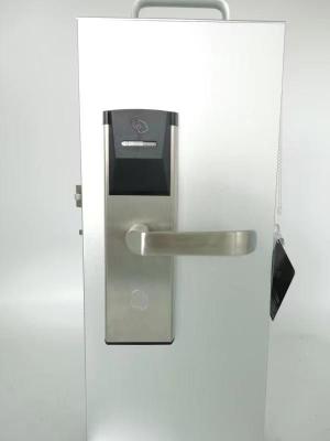 China Fechadura de porta de cartão eletrônico de aço inoxidável / fechadura de porta de controlo de acesso RFID à venda