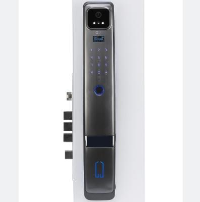 China Home Face Recognition Door Lock System With Aluminum Alloy Panel / Handle for sale