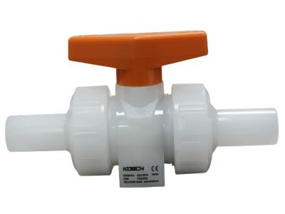 Китай Многофункциональные пластиковые шаровые клапаны JP стандартный высококачественный ПВХ клапан отключения продается