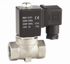 China Mini Diaphragm Solenoid Valve Electric Air Solenoid 12V Stainless Steel for sale