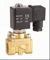 China Mini 1/4＂Water Solenoid Valve Two Way Electric Water Valve Semi Direct Acting for sale