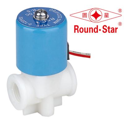 China RO System Electric Solenoid Valve Plastic Solenoid Valves For Water for sale