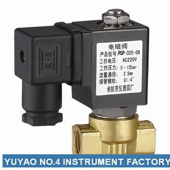 China Miniature Direct Acting Electric Solenoid Air Valve Normally Closed 2 Way for sale