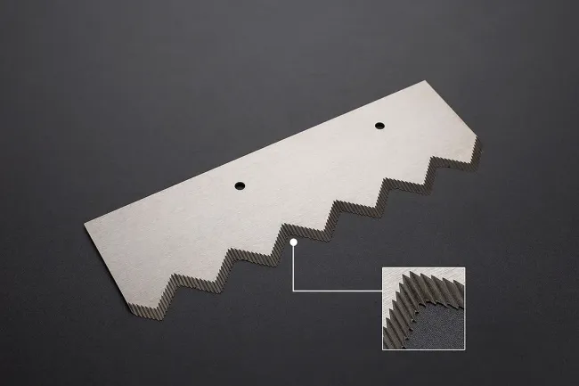 Packing Machine Knife Food Bags Packaging Serrated Blade Zigzag Blade Cutting Knife Blade for Packing Machine