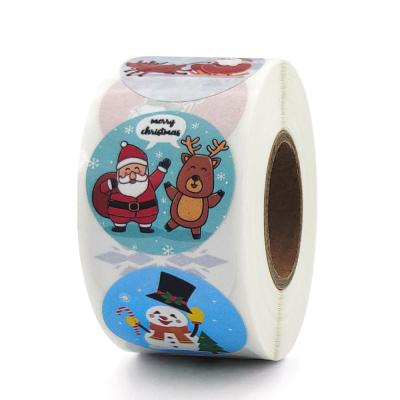 Chine ISO9001 Eco Friendly Hot Glue Marque de cadeau de Noël Autocollants en papier personnalisés, améliorer l'image de votre produit à vendre