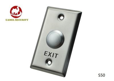China Mortise Mounted Spdt Door Exit Push Button Momentary Switch Waterproof 115 * 70 * 25mm for sale