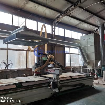 Chine Extracteur de poussière industriel sur mesure pour les usines de transformation du bois certifié ISO à vendre