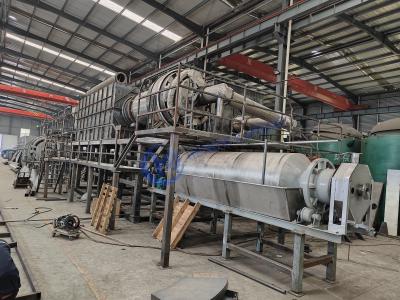 Chine Réglage par refroidissement à rouleaux Furnace de carbonisation Self-Ignition Smoke Extractor 0% Humidité à vendre