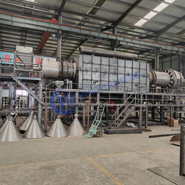 Quality 500℃-600℃ Carbonization Furnace Fully Automatic Carbonization Equipment For Coconut Shells Wood And Hazelnut Shells for sale