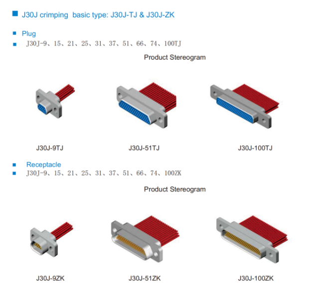 Technical drawing of connector dimensions and specifications