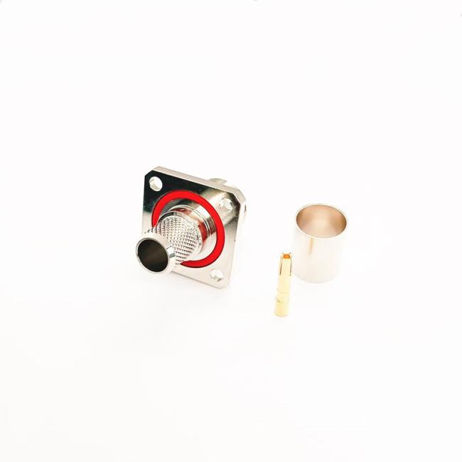 N-C-KF-7 RF Connector front view